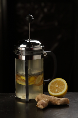 Имбирно-лимонный чай